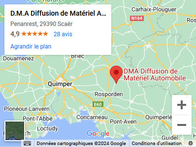 DMA sur une map